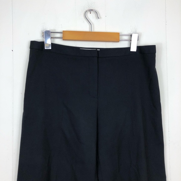 Tory Burch Wool Wide Leg Trousers Sz 6 - Picture 3 of 14
